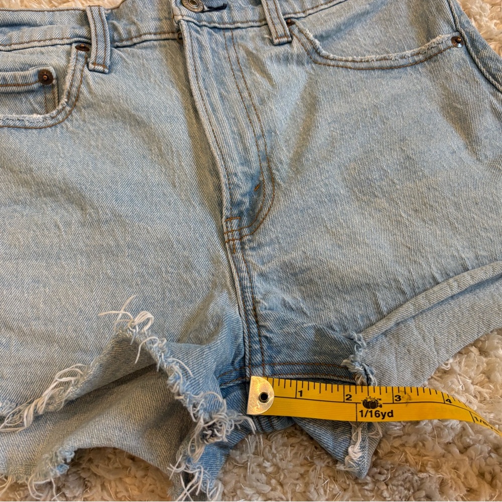 Abercrombie & Fitch Blue Jean Shorts - Picture 7 of 8